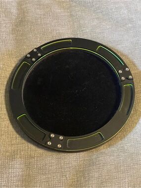 C4Labs Round Wood & Acrylic Dice Tray
